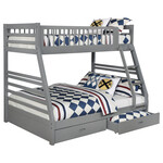Coaster Furniture Ashton Twin/Full Bunk Gray