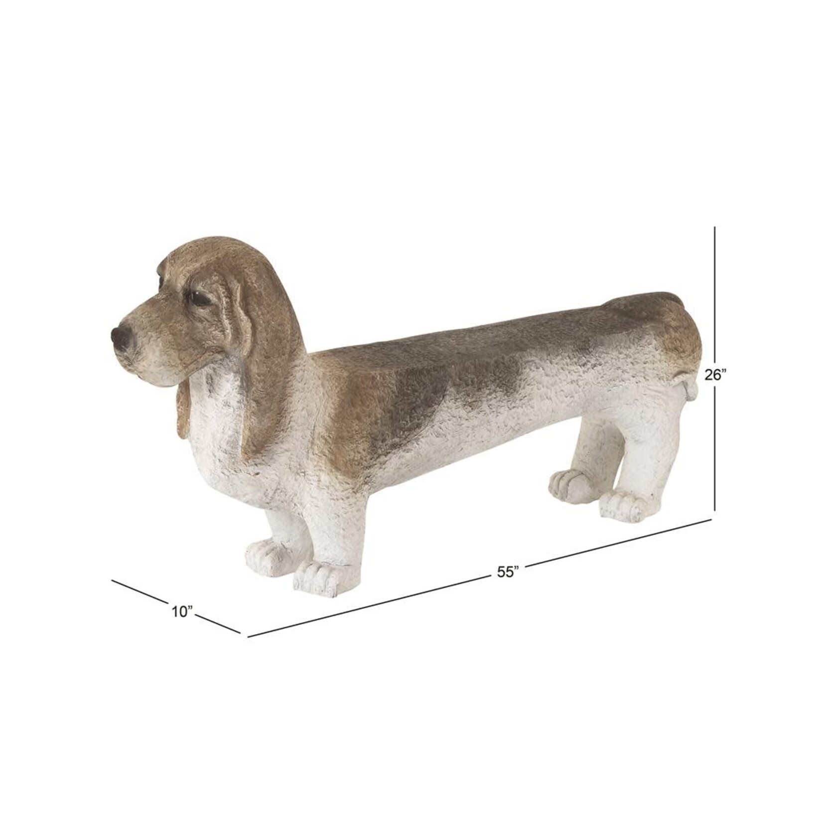 Uma 92680 Dog Bench 55wx26h