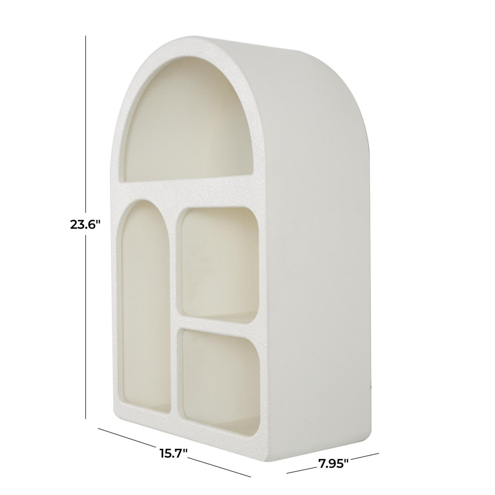 Uma 18530 Wood Wall Shelf 16wx24h