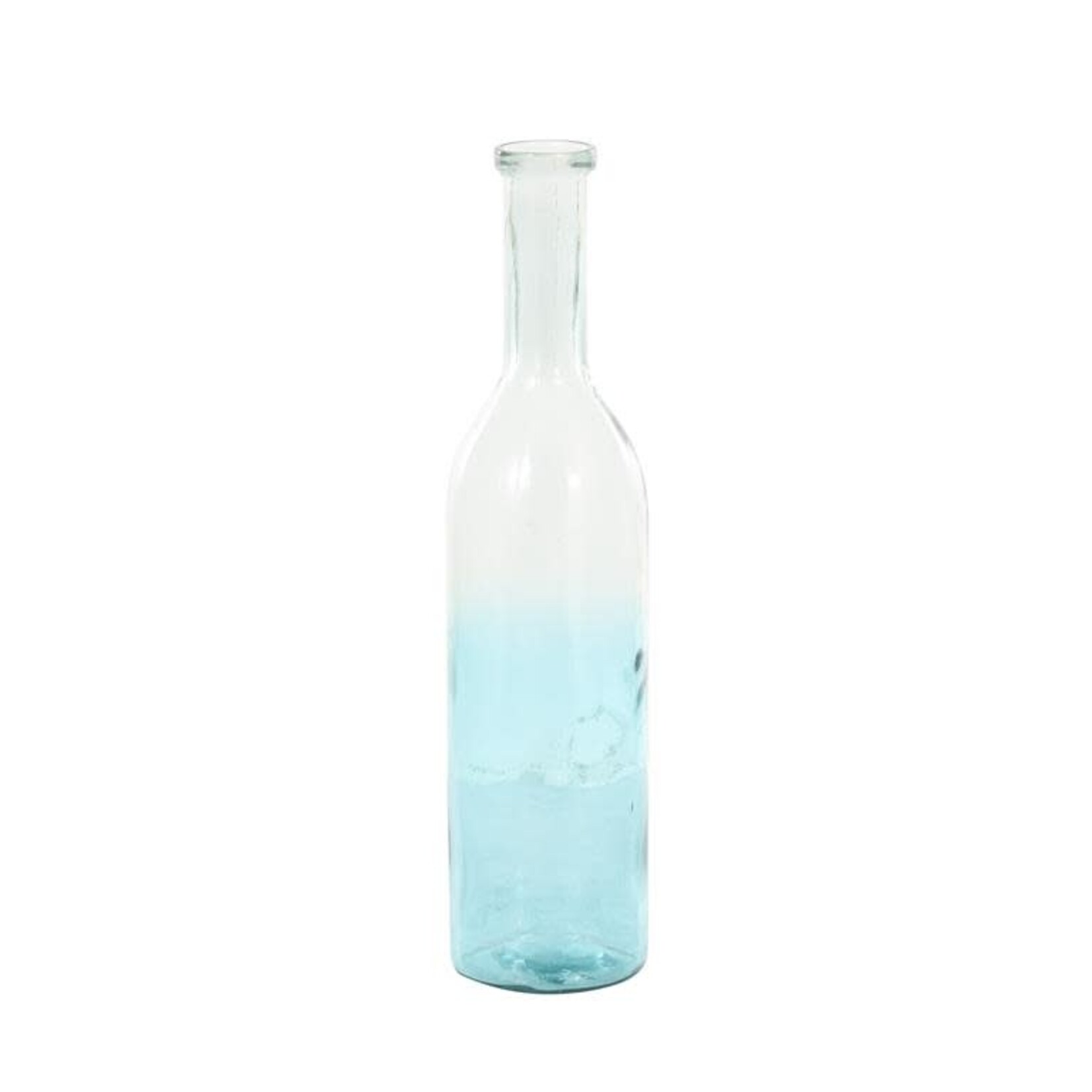 Uma 13003 Glass Vase Aqua 7x29