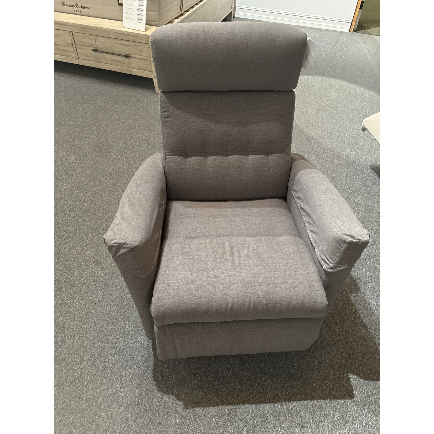 Divani Manual Recliner Ultra 504 Grey Performance Fabric
