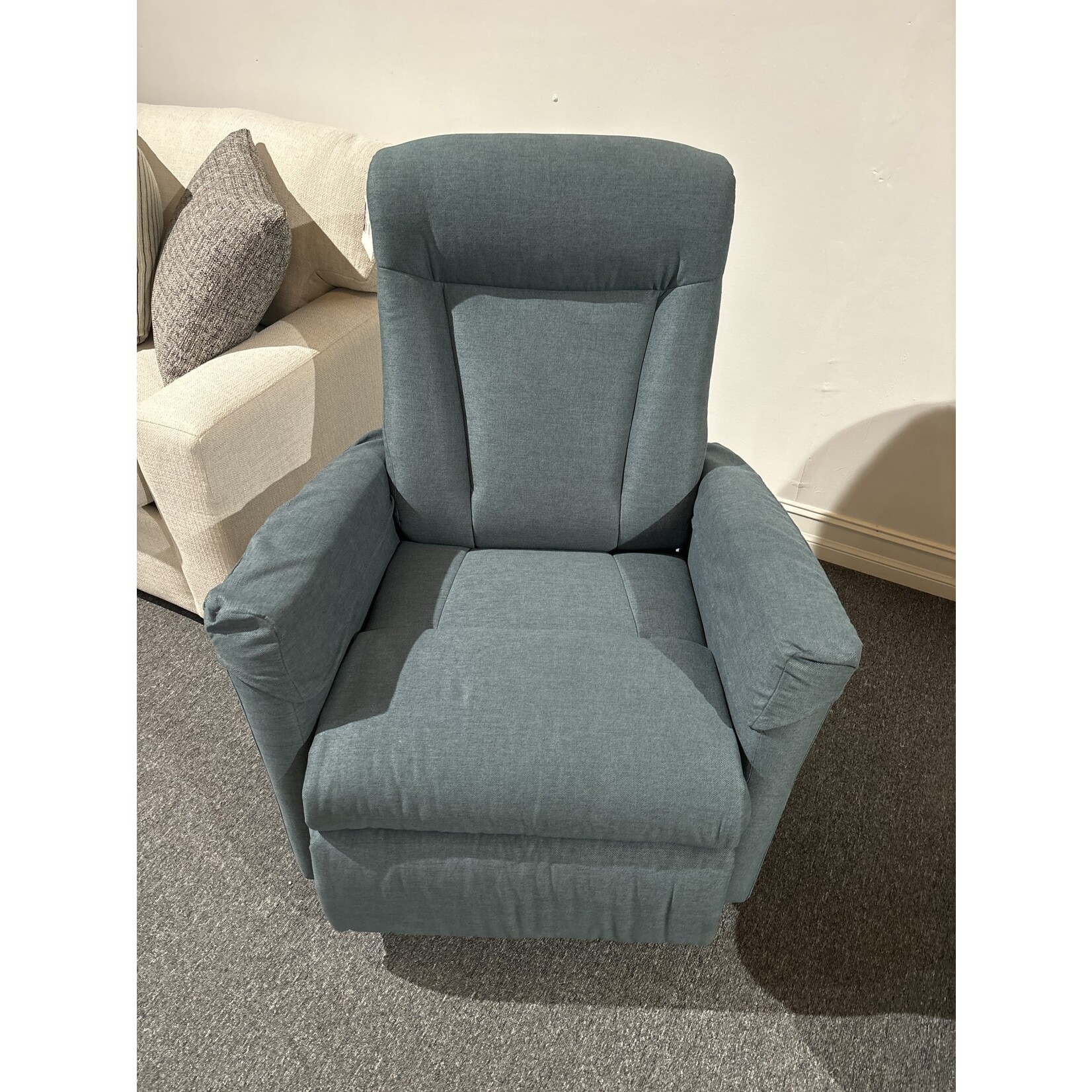 Prince Glider Rocker Recliner Ultra 506 Azure