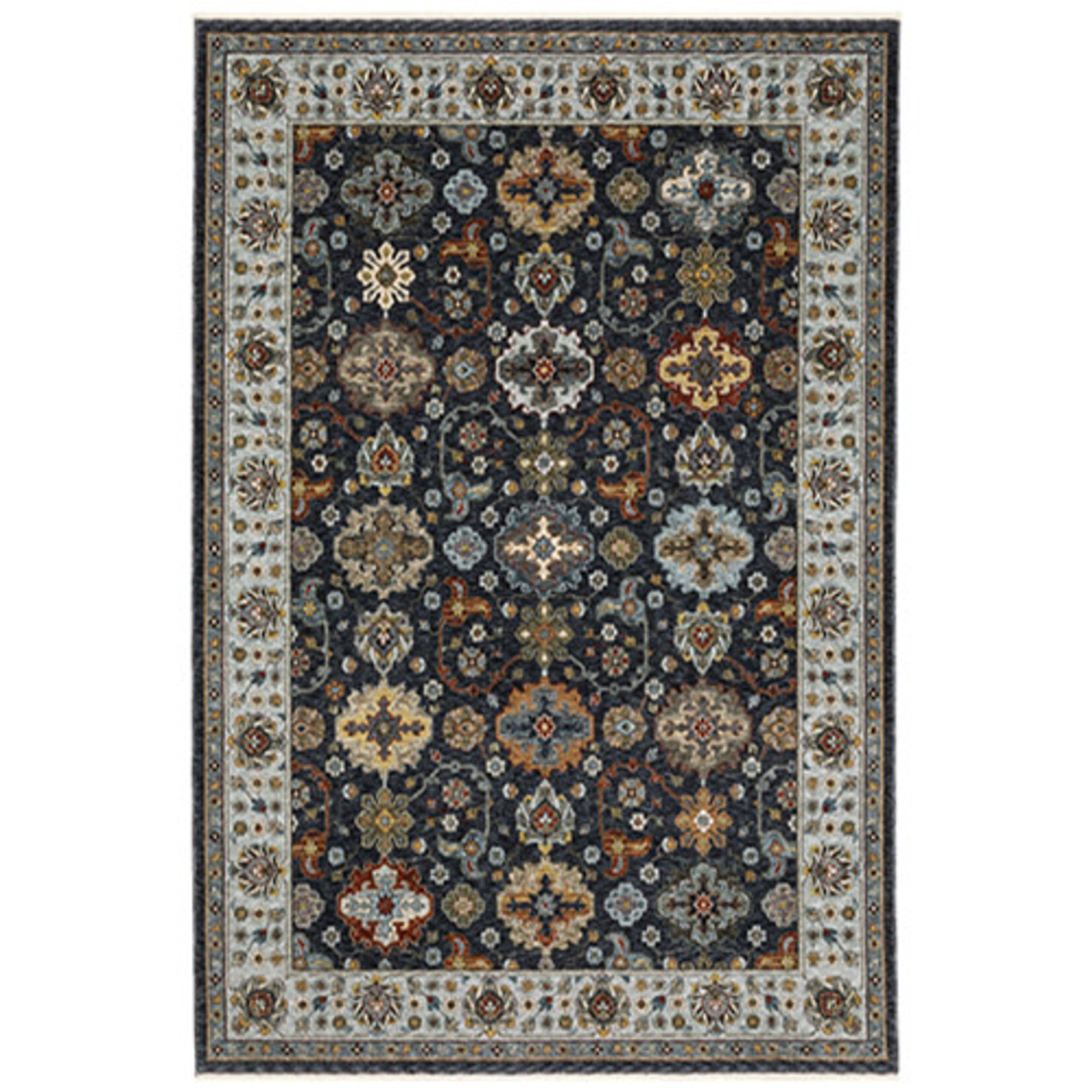 Oriental Weavers ABERD-561B1 Aberdeen 5.3x7.6 Rug