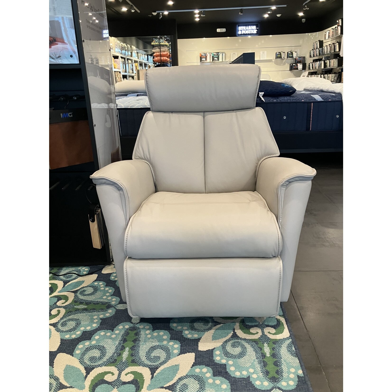 Boss Power Recliner T417 Cinder Leather