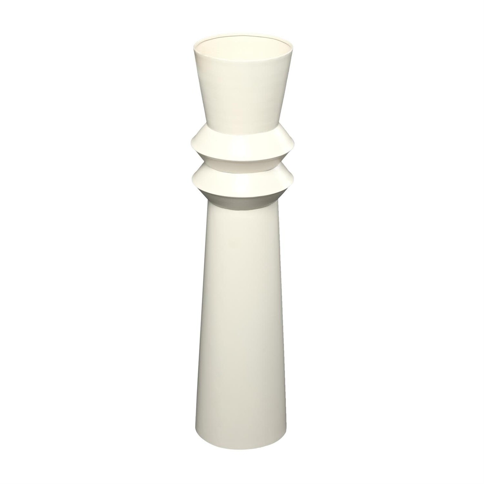 Uma 11647 Metal Floor Vase 8wx32h