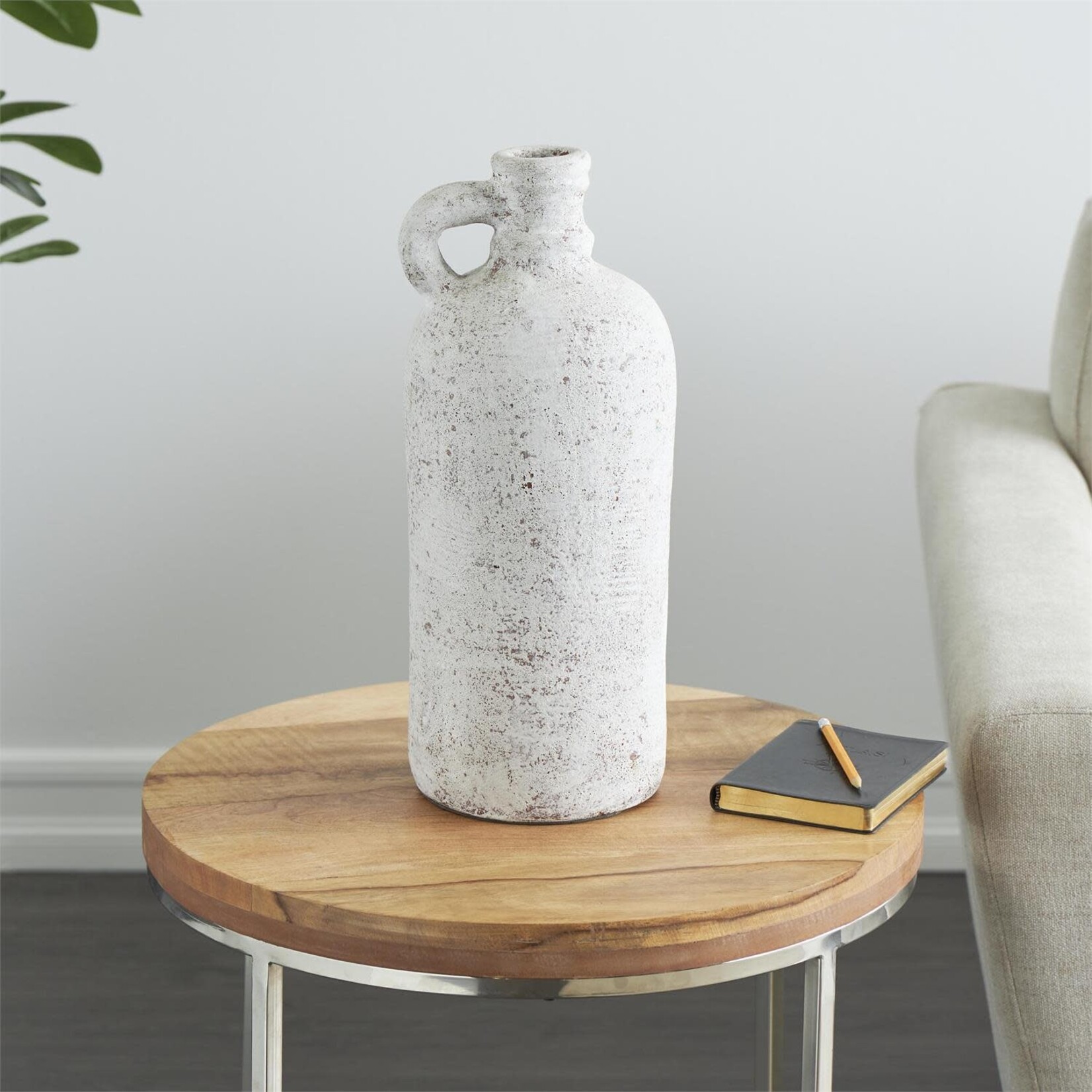 Uma 11048 Teracotta Vase 7wx17h