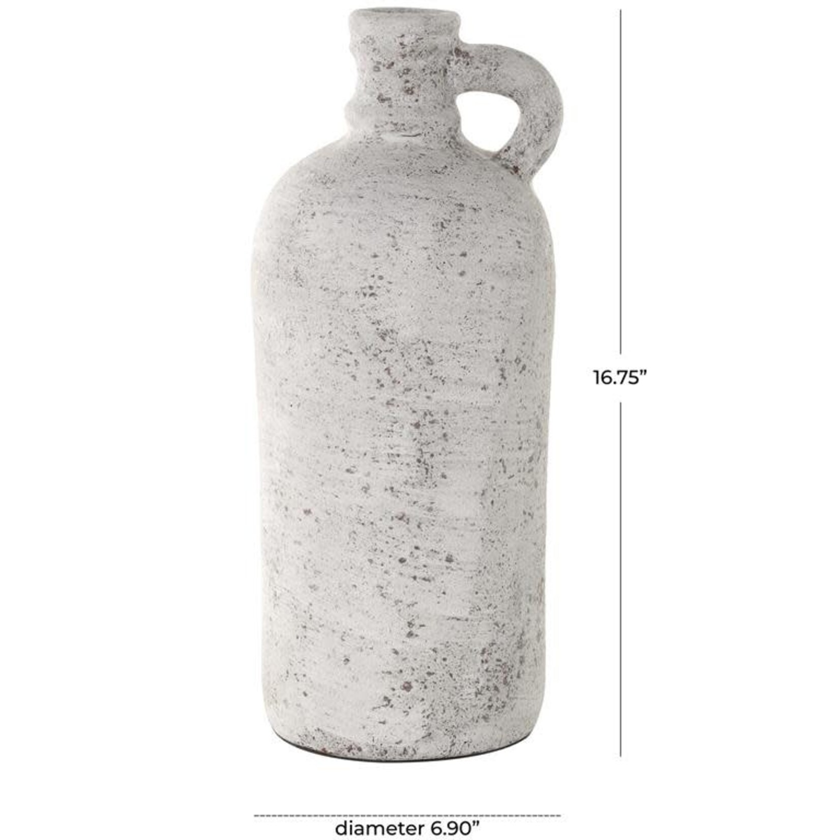 Uma 11048 Teracotta Vase 7wx17h