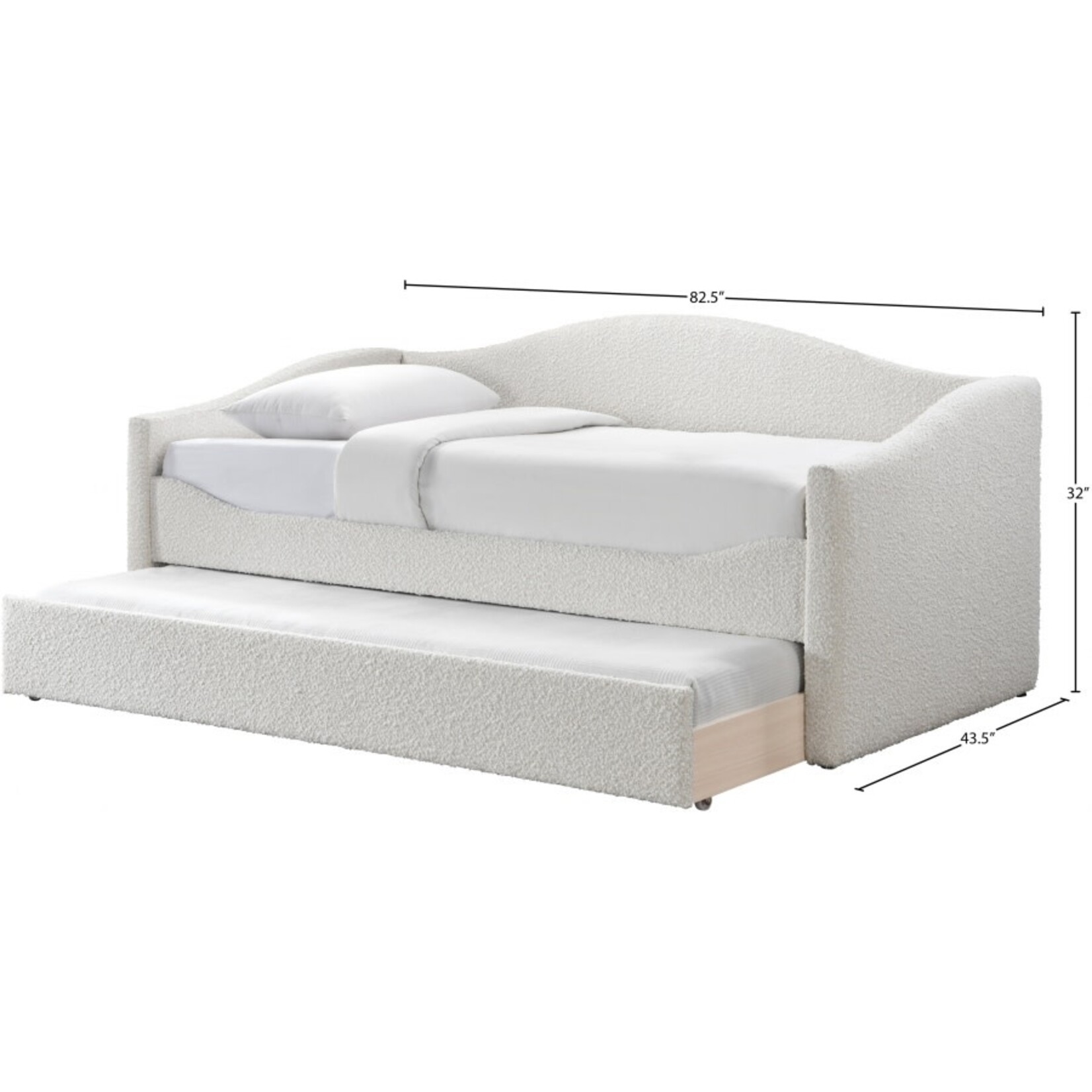 ArloCream-T Twin Daybed