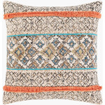 Surya DYA003-1818P Dayna 18x18 Pillow=FW
