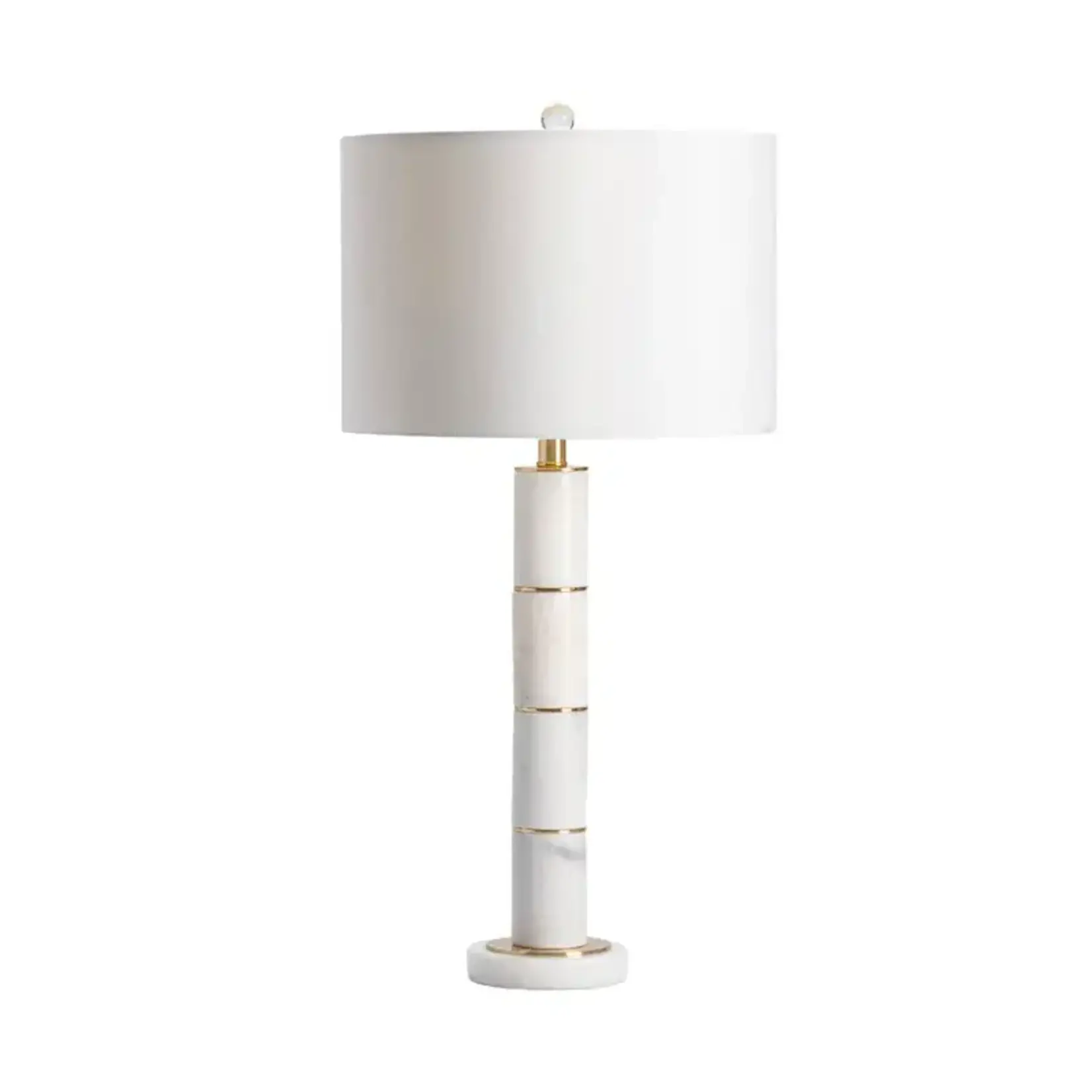 Crestview Lamp 30H Marble