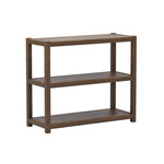 GrainWood Greenport 30" Bookcase Brushed Walnut