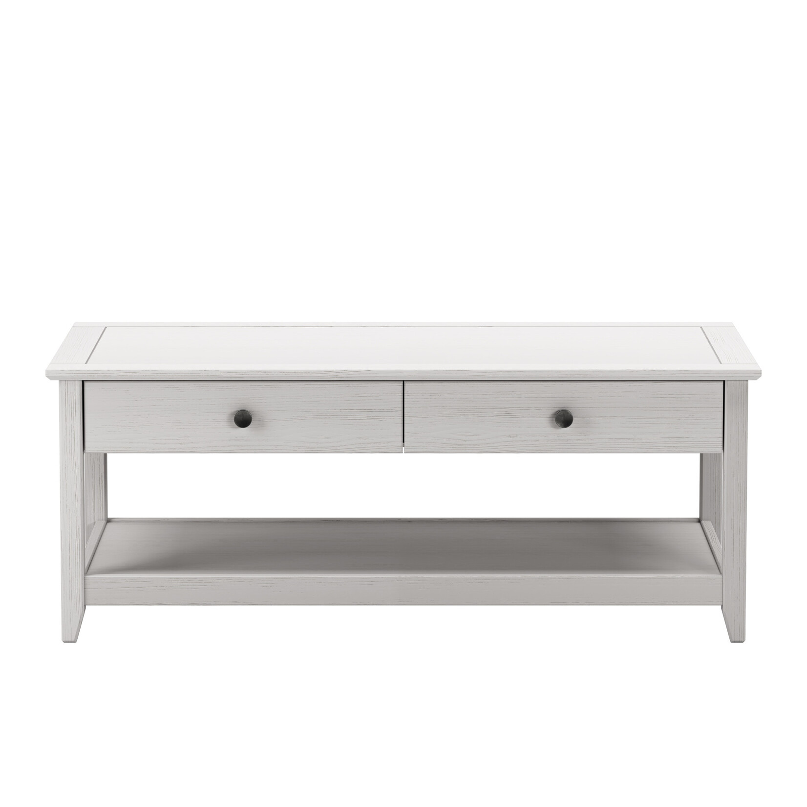 GrainWood Greenport Coffee Table Brushed White