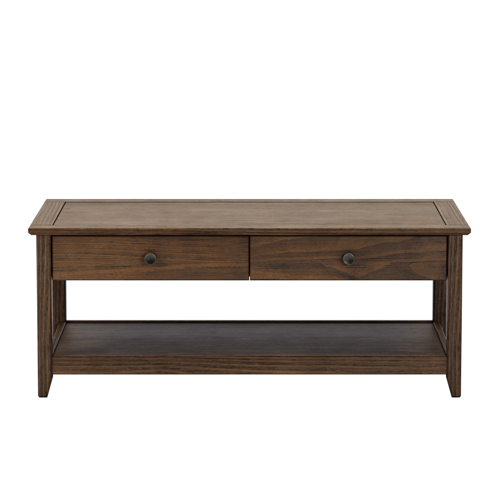 GrainWood Greenport Coffee Table Brushed Walnut