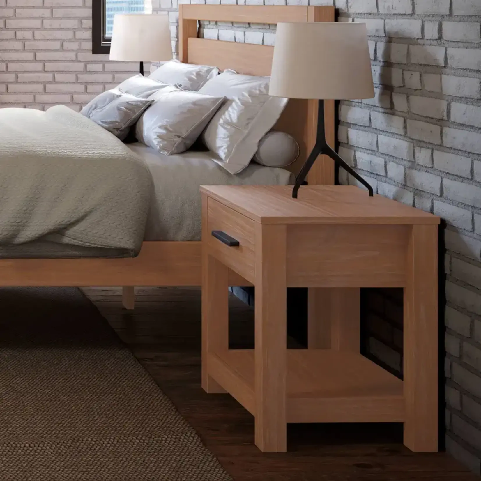 GrainWood Loft Night Stand Acacia