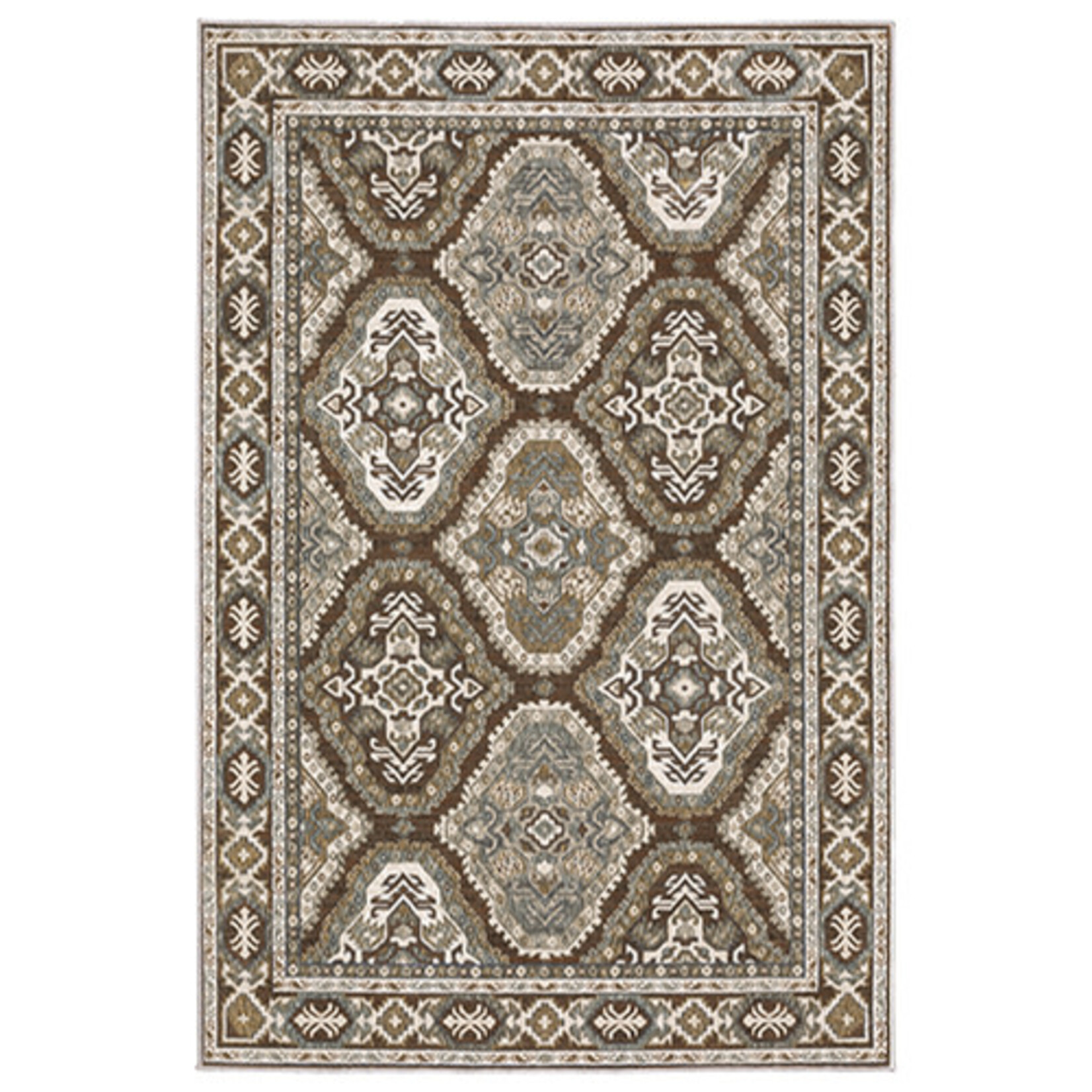 Oriental Weavers ELL03-5.3x7.6 Ellington Rug -FW