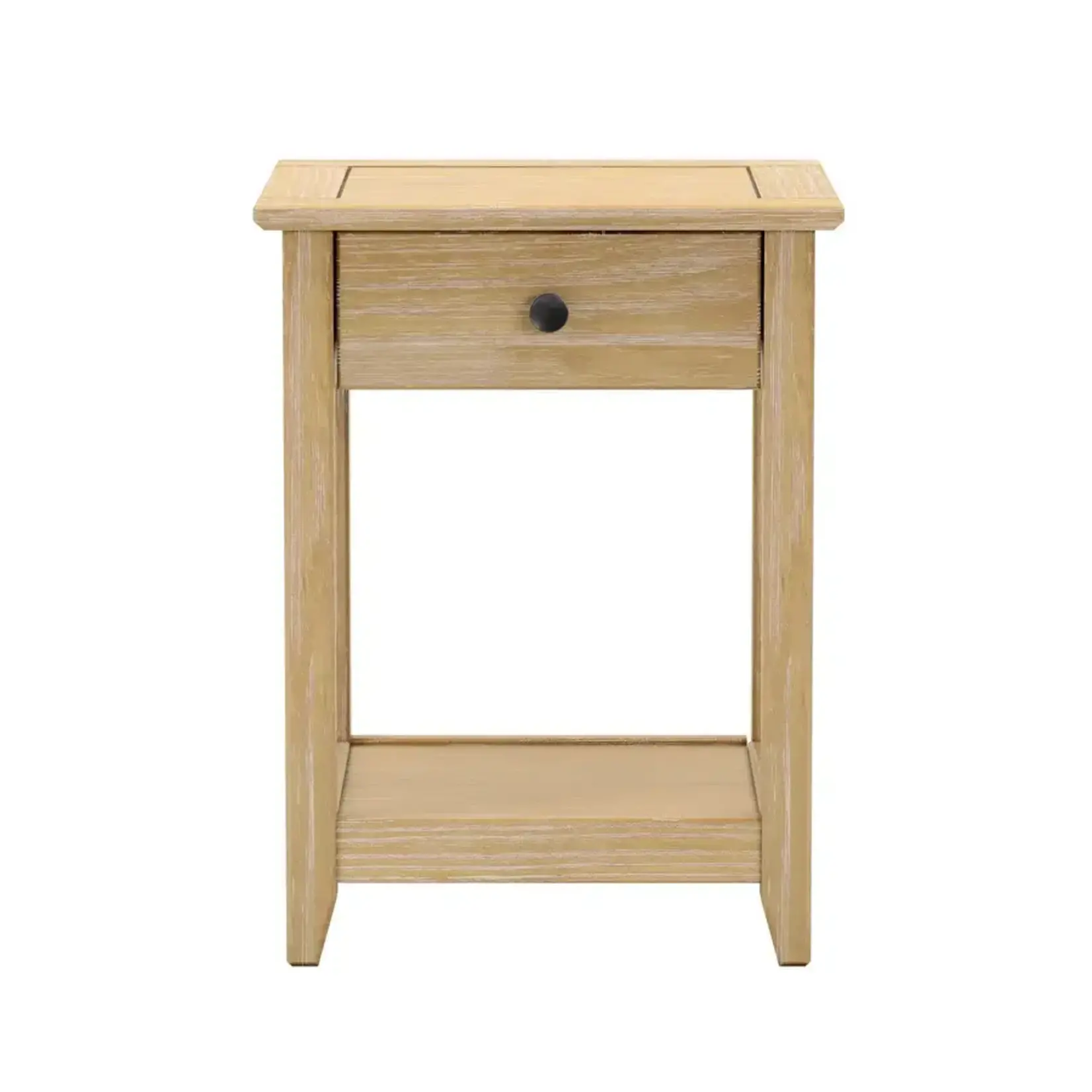 GrainWood Greenport End Table Brushed Driftwood