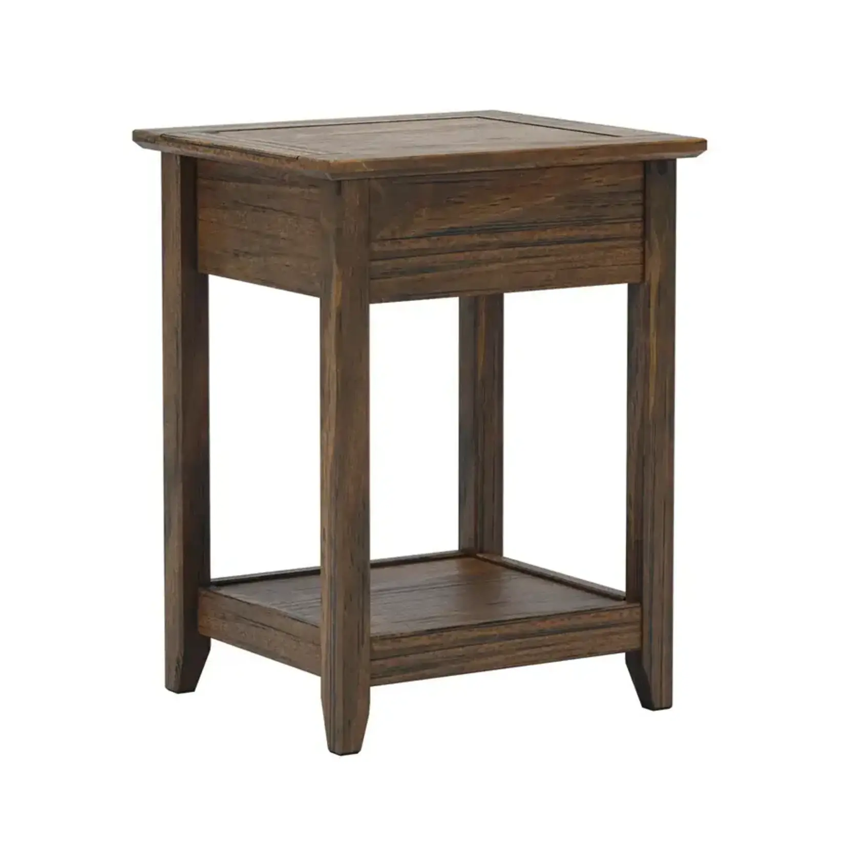 GrainWood Greenport End Table Brushed Walnut