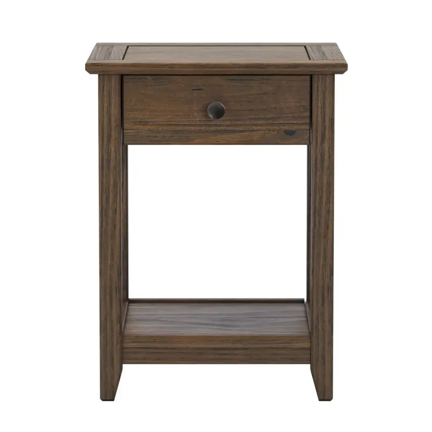 GrainWood Greenport End Table Brushed Walnut