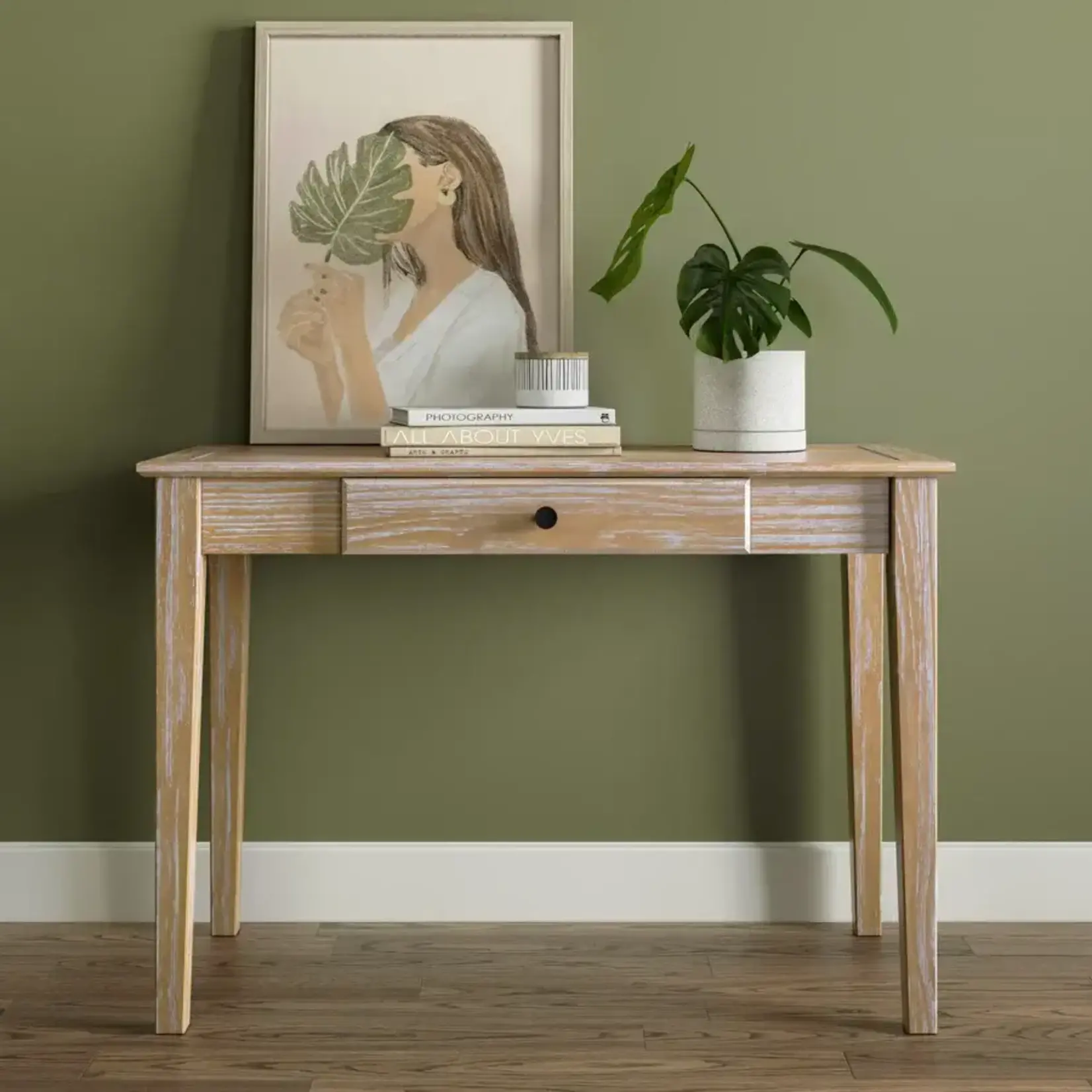 GrainWood Greenport Desk Brushed Driftwood