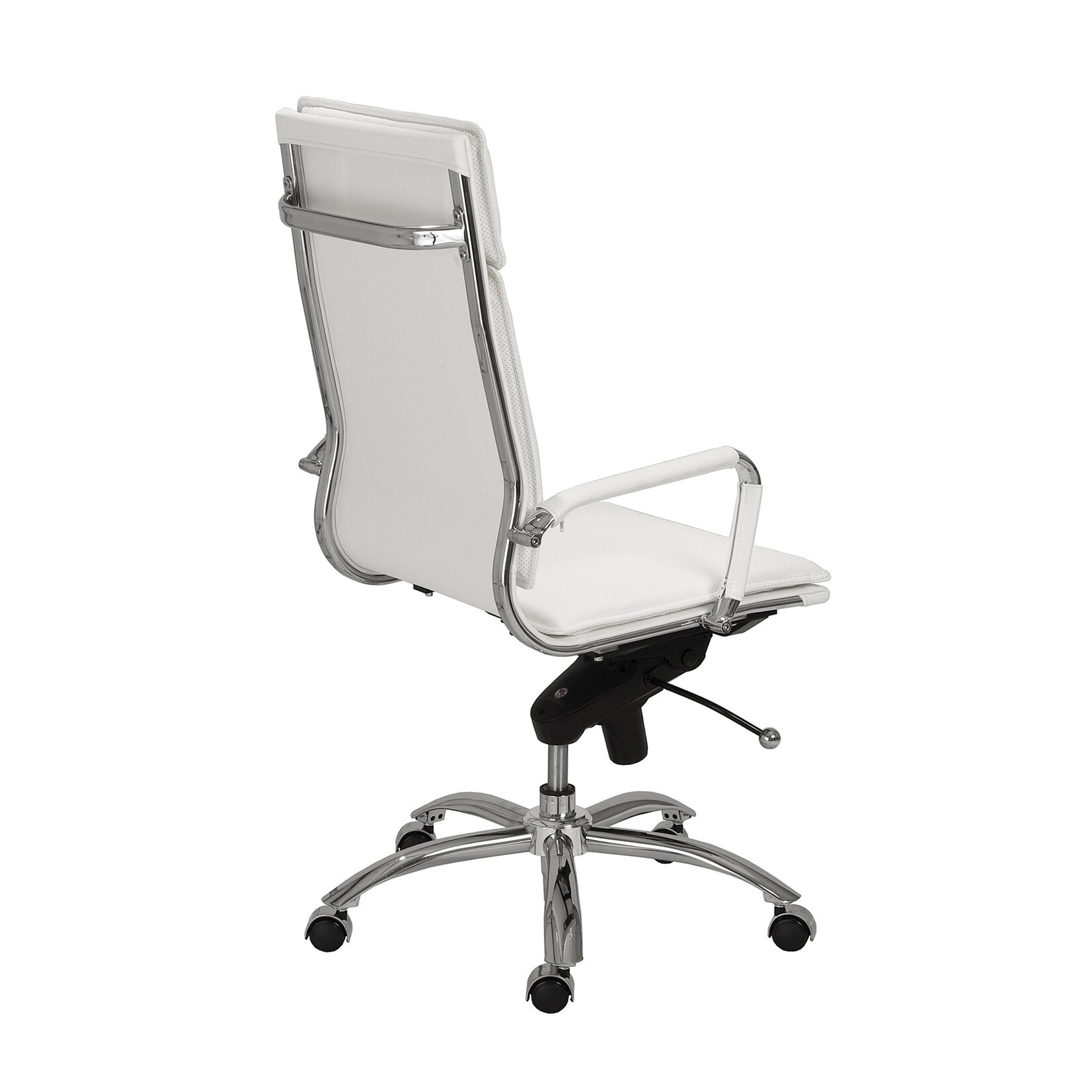 EuroStyle Gunar HB Office Chair White/Chrome