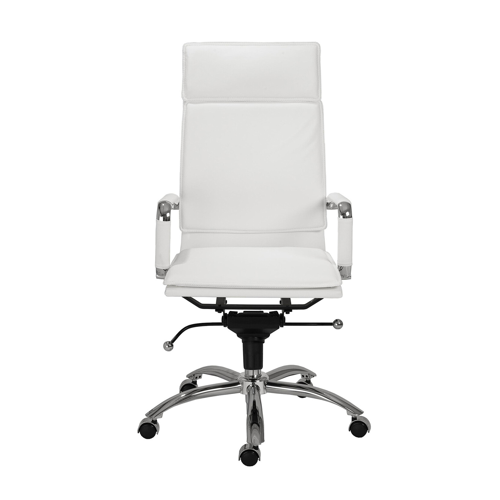 EuroStyle Gunar HB Office Chair White/Chrome