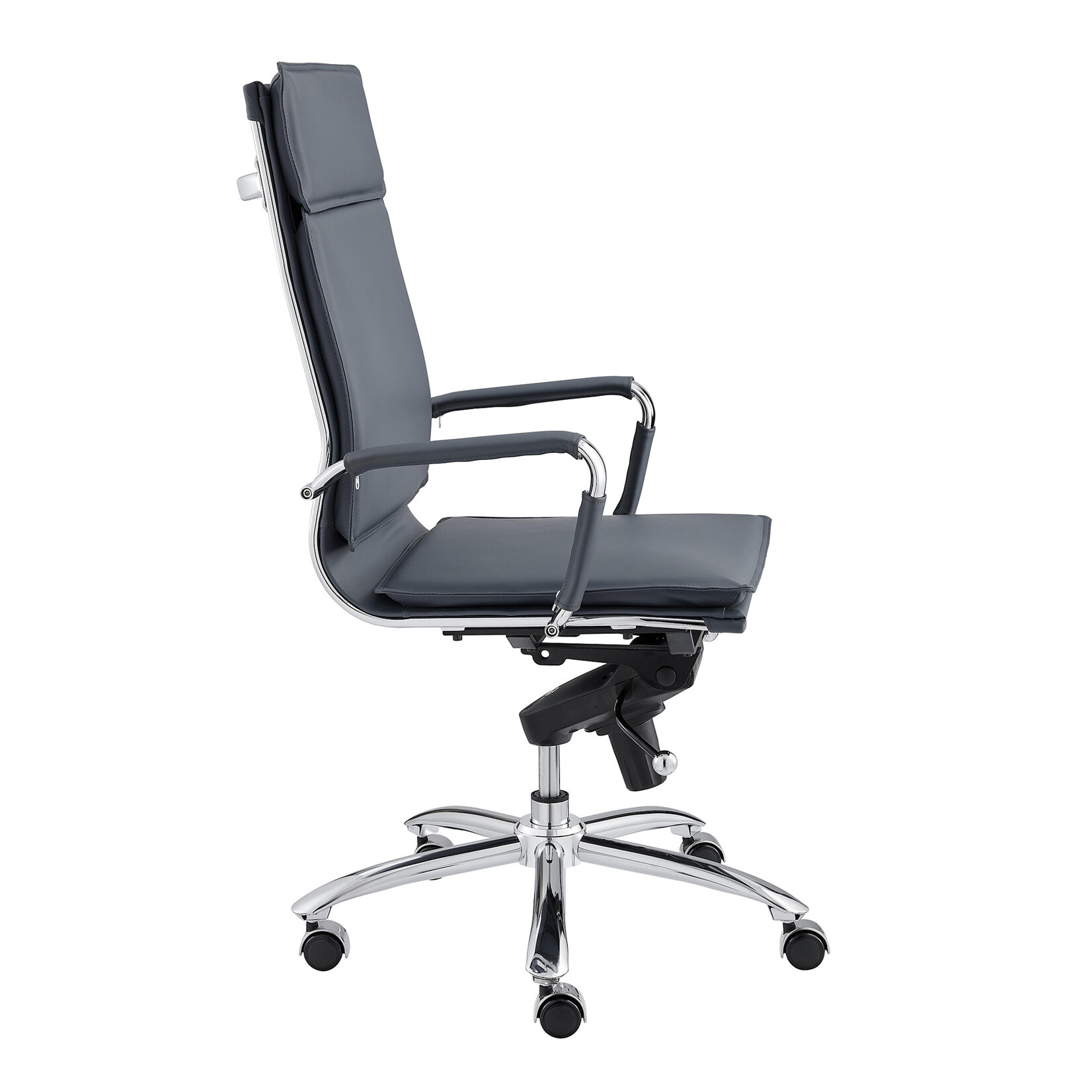 EuroStyle Gunar HB Office Chair Blue/Chrome