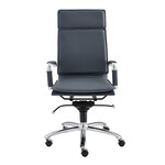 EuroStyle Gunar HB Office Chair Blue/Chrome