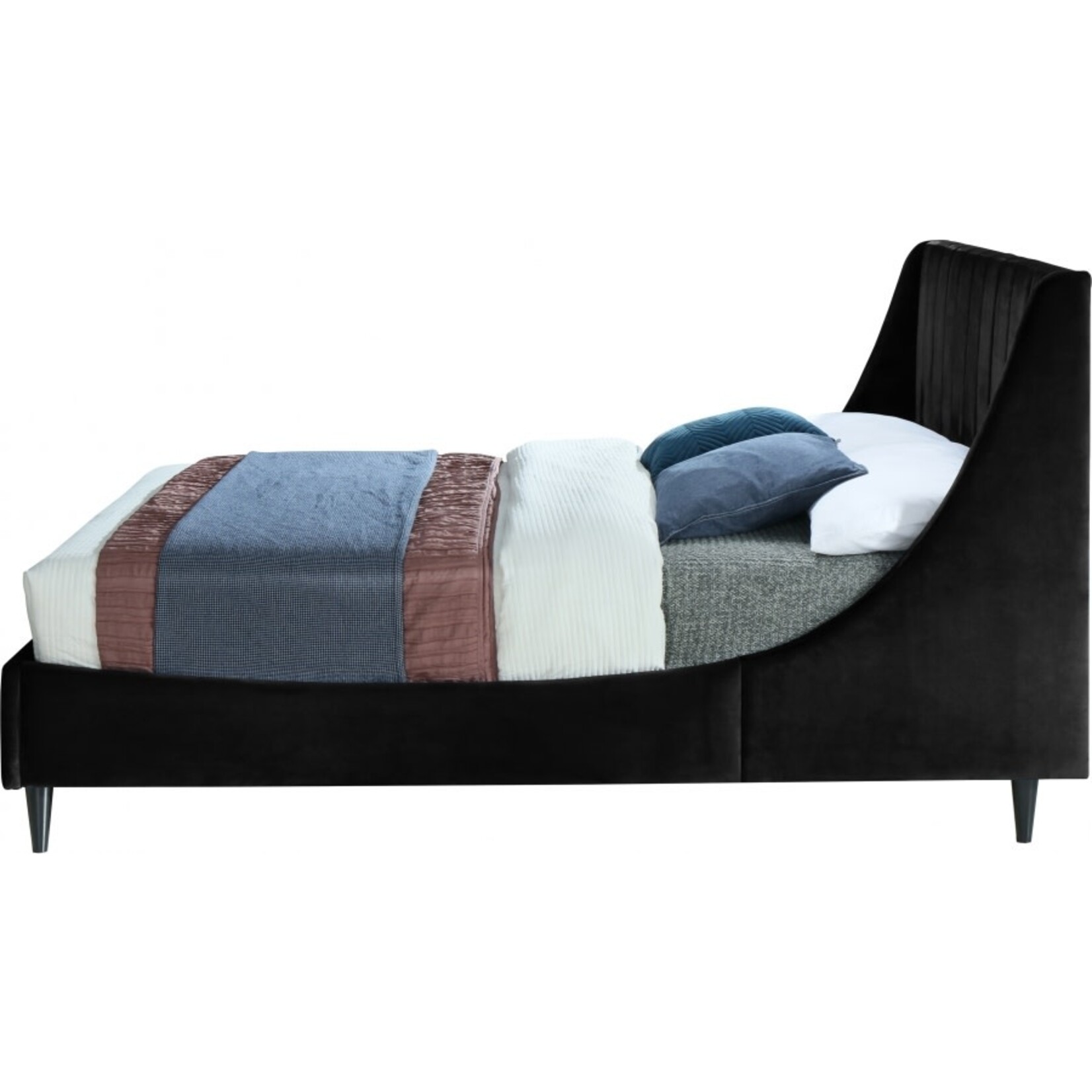Eva Queen Bed Black