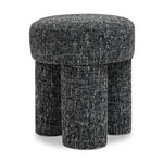 Larson Black Ottoman/Stool