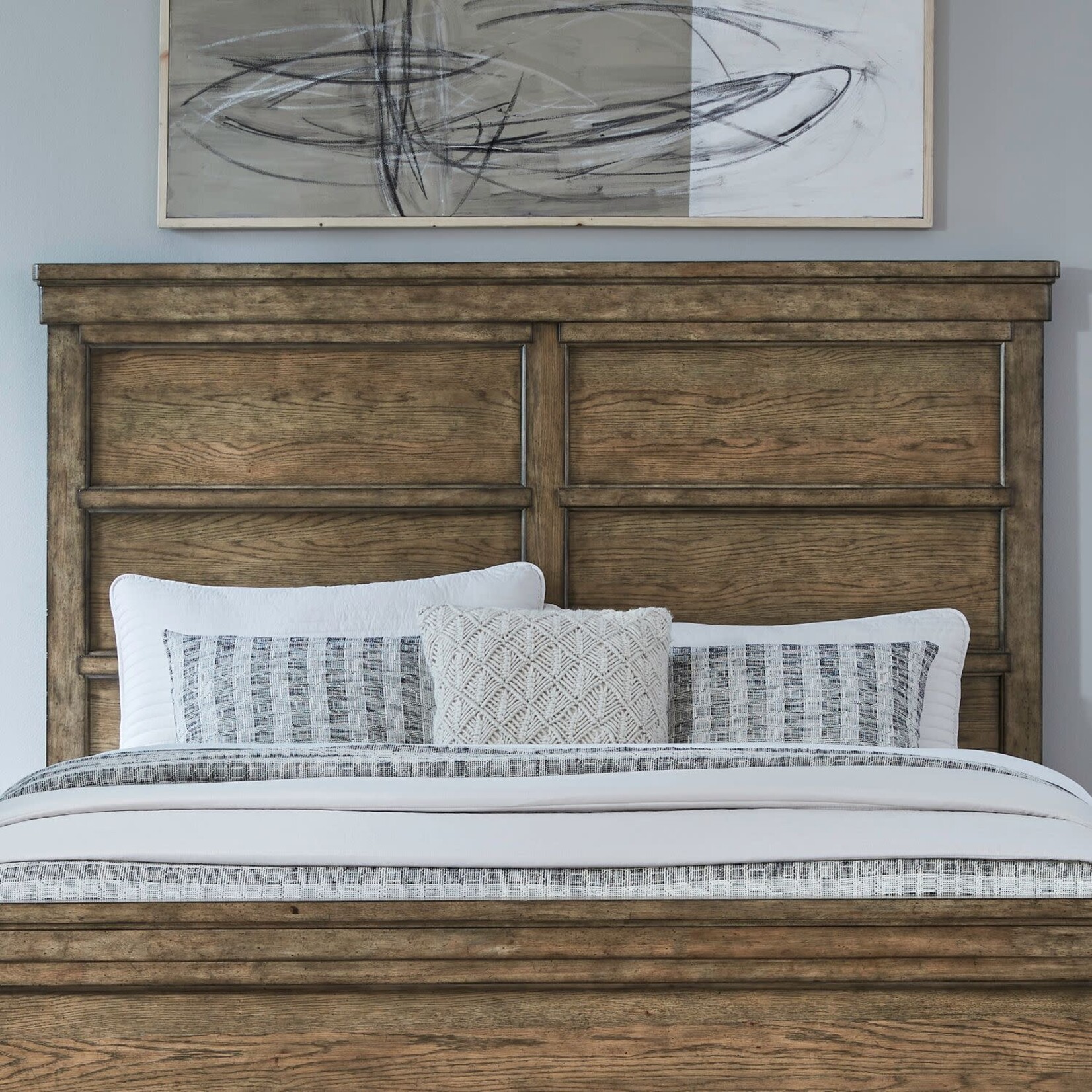 Liberty Furniture Carolina Park Queen Panel Bed