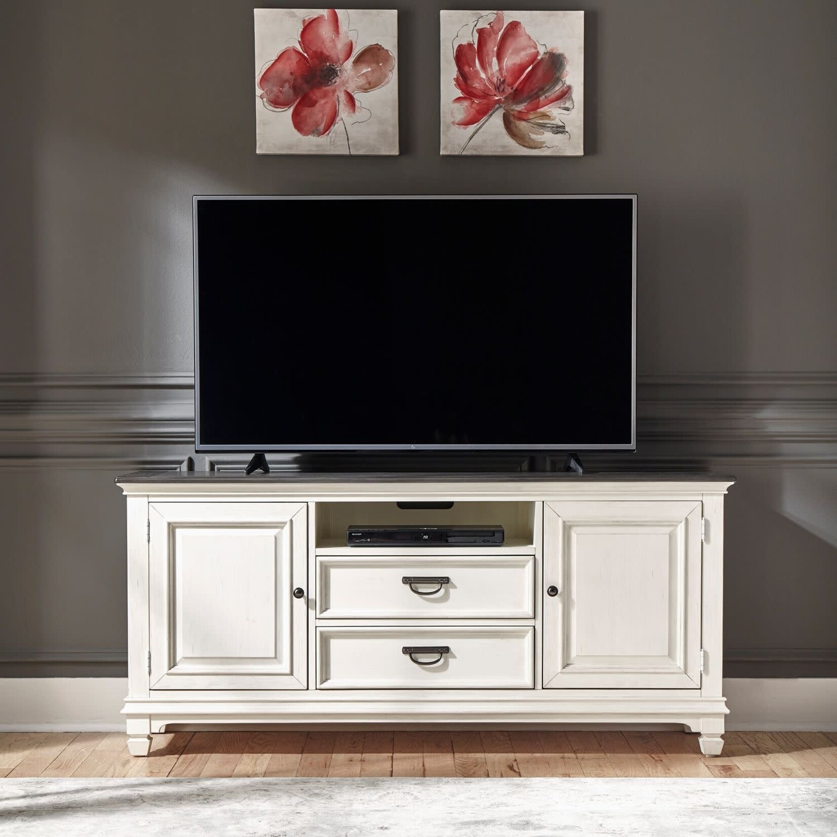 Liberty Furniture Allyson Park 66 Inch TV Console