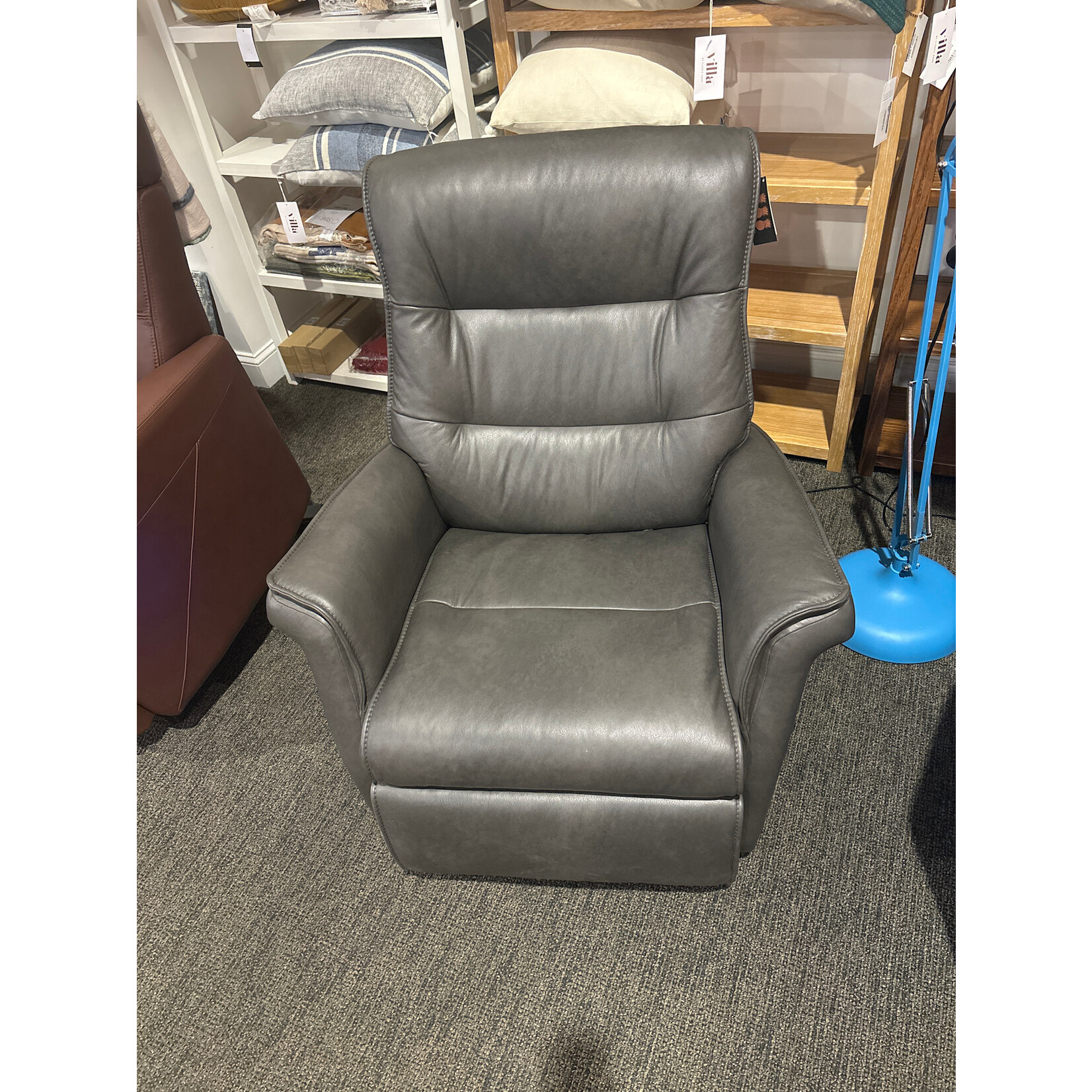 Chelsea Power Recliner S555 Anthracite Leather