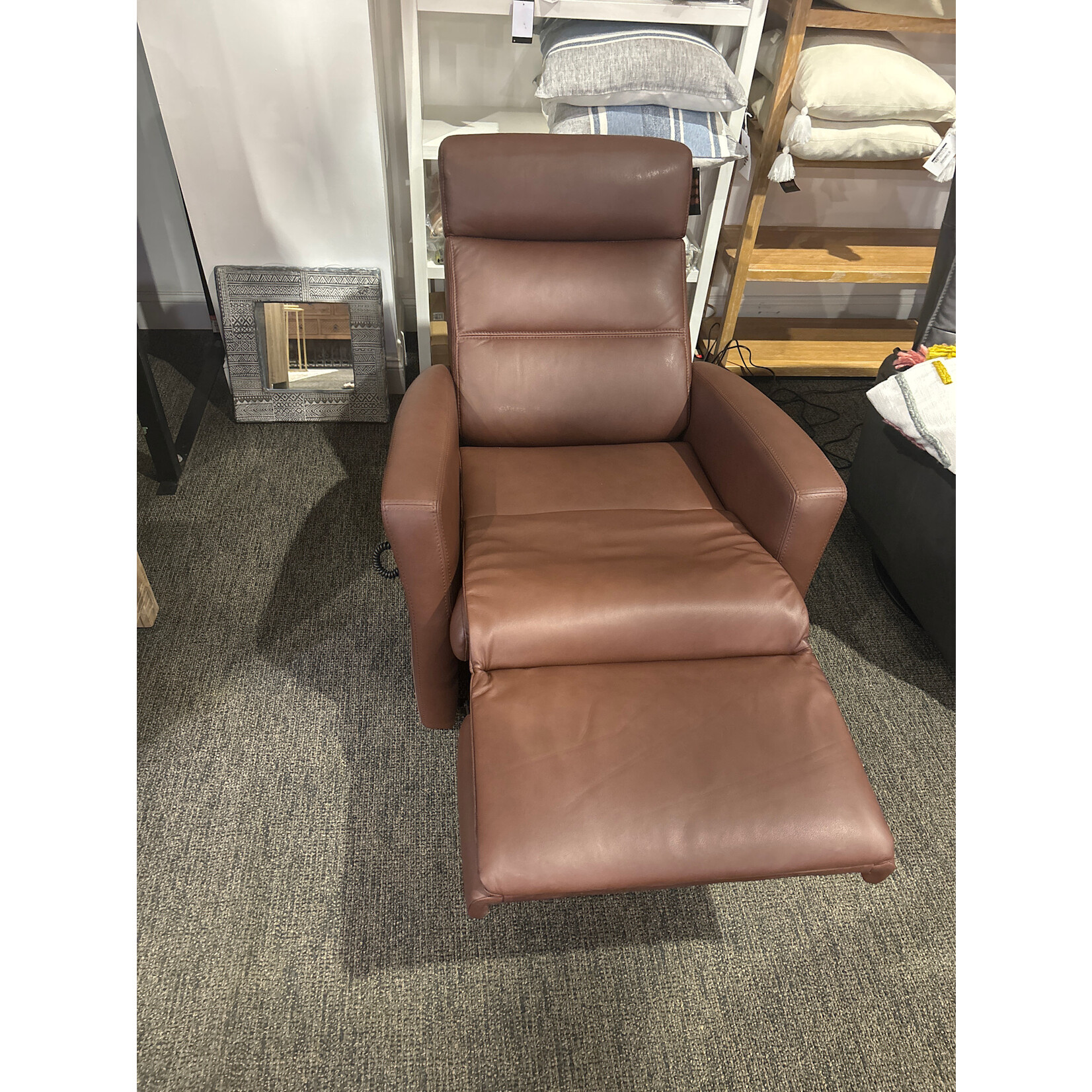 Divani Power Recliner T409 Cognac Leather