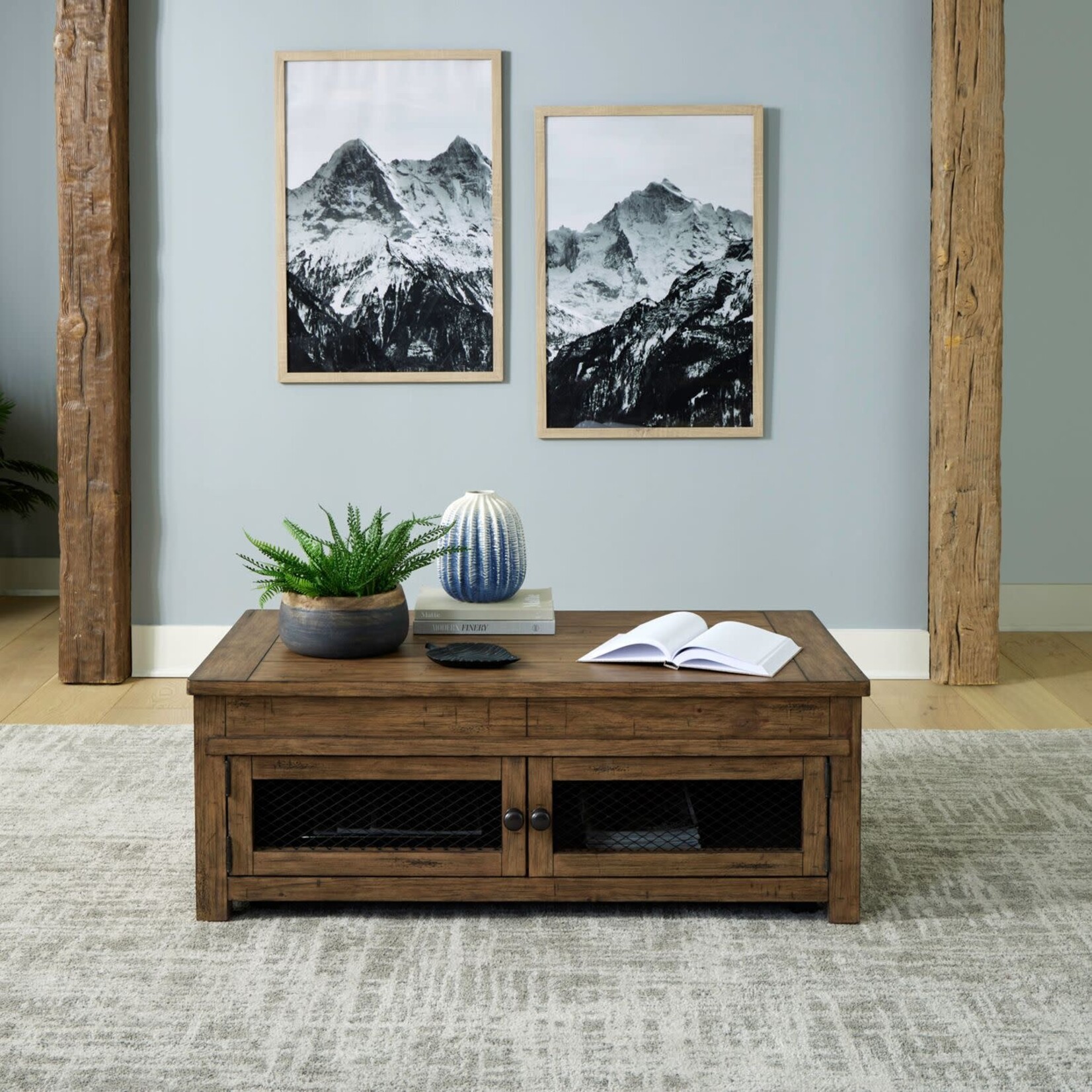 Liberty Furniture Pinebrook Ridge	Lift Top Cocktail Table
