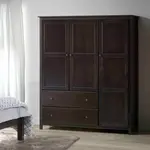 Shaker 3 Door Wardrobe Expresso