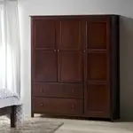 Shaker 3 Door Wardrobe Cherry