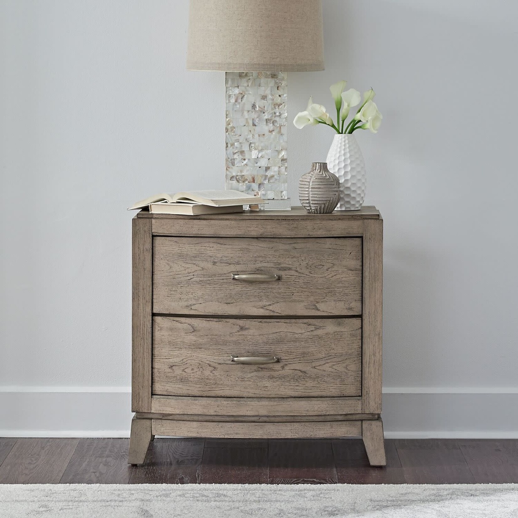 Liberty Furniture Avalon Burnished Beige N/Stand w/charging