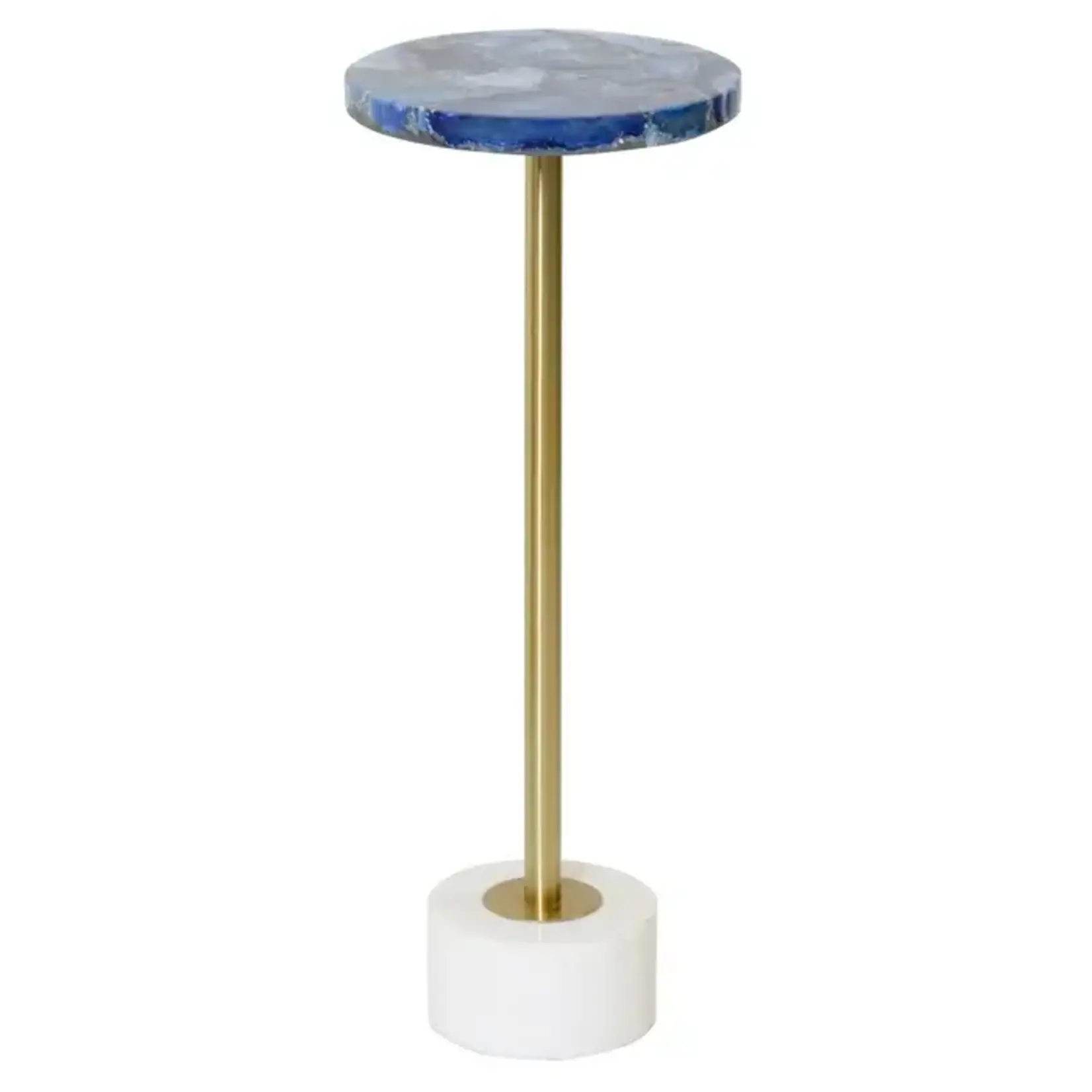 Stylecraft Blue Agate Accent Table