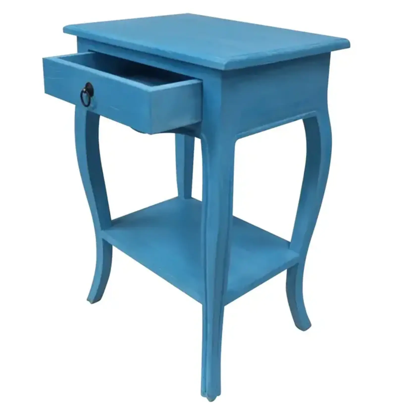 Stylecraft Tiffany Blue Side Table