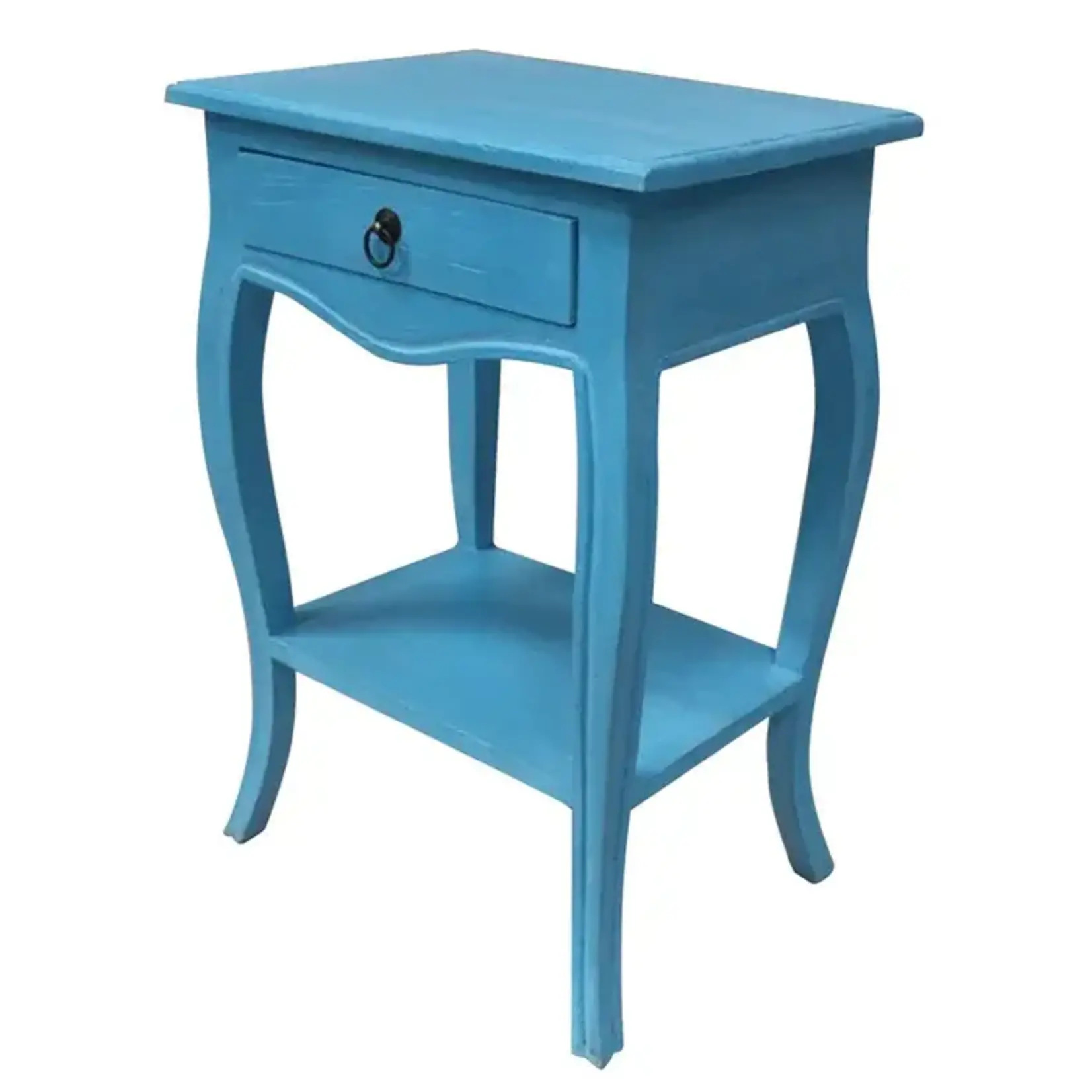 Stylecraft Tiffany Blue Side Table