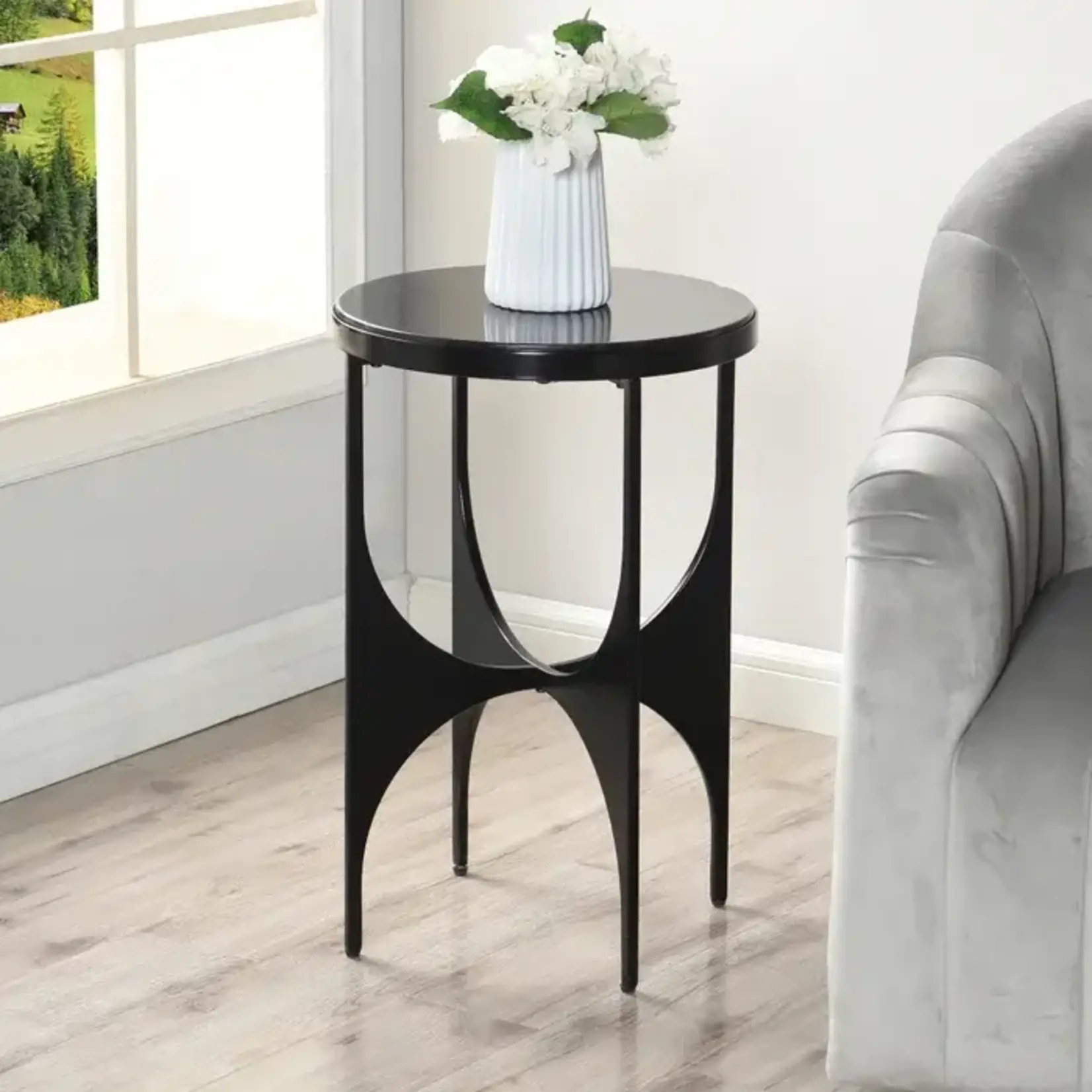 Stylecraft Austin Black Side Table