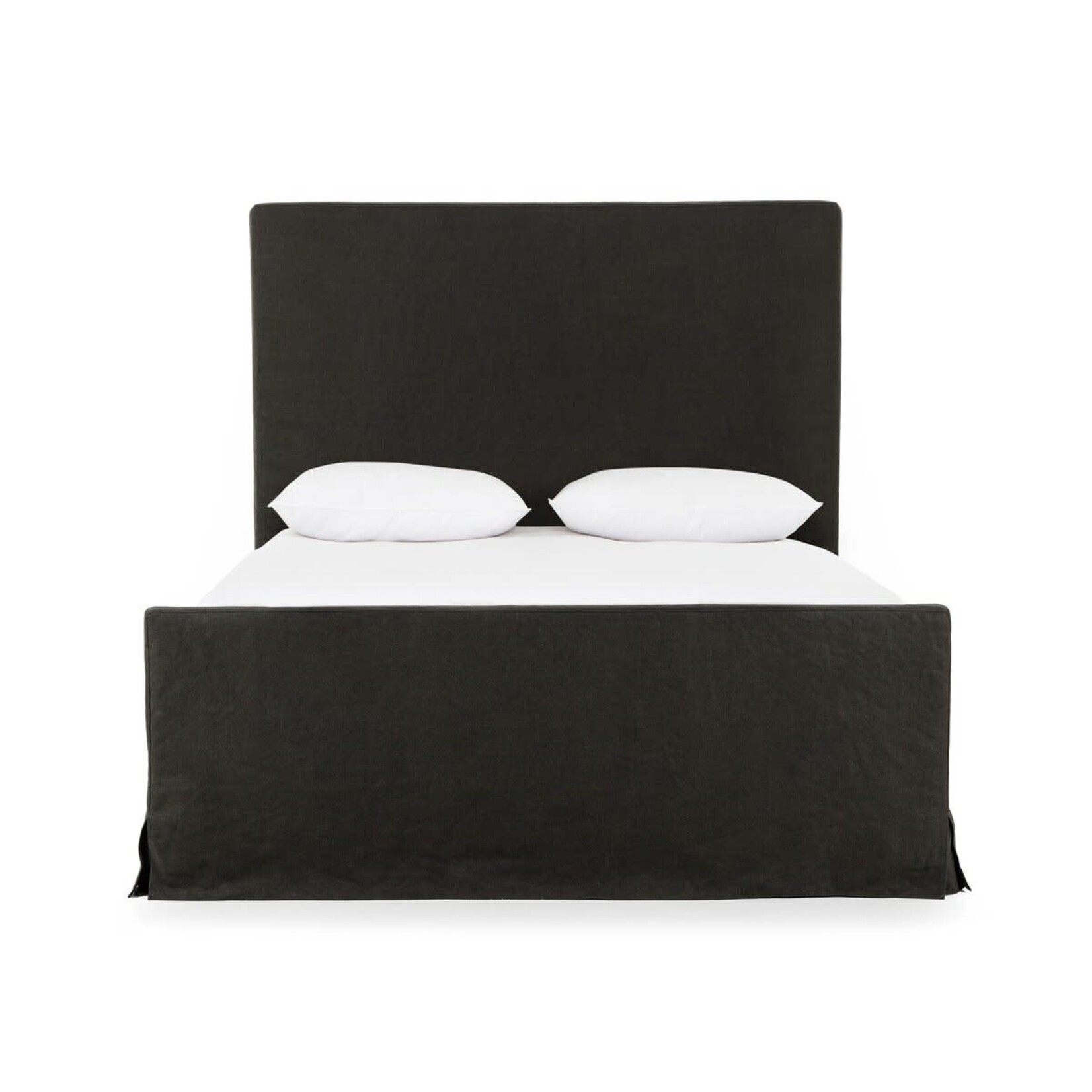 Four Hands Daphne Slipcover Queen Bed Brussels Pine