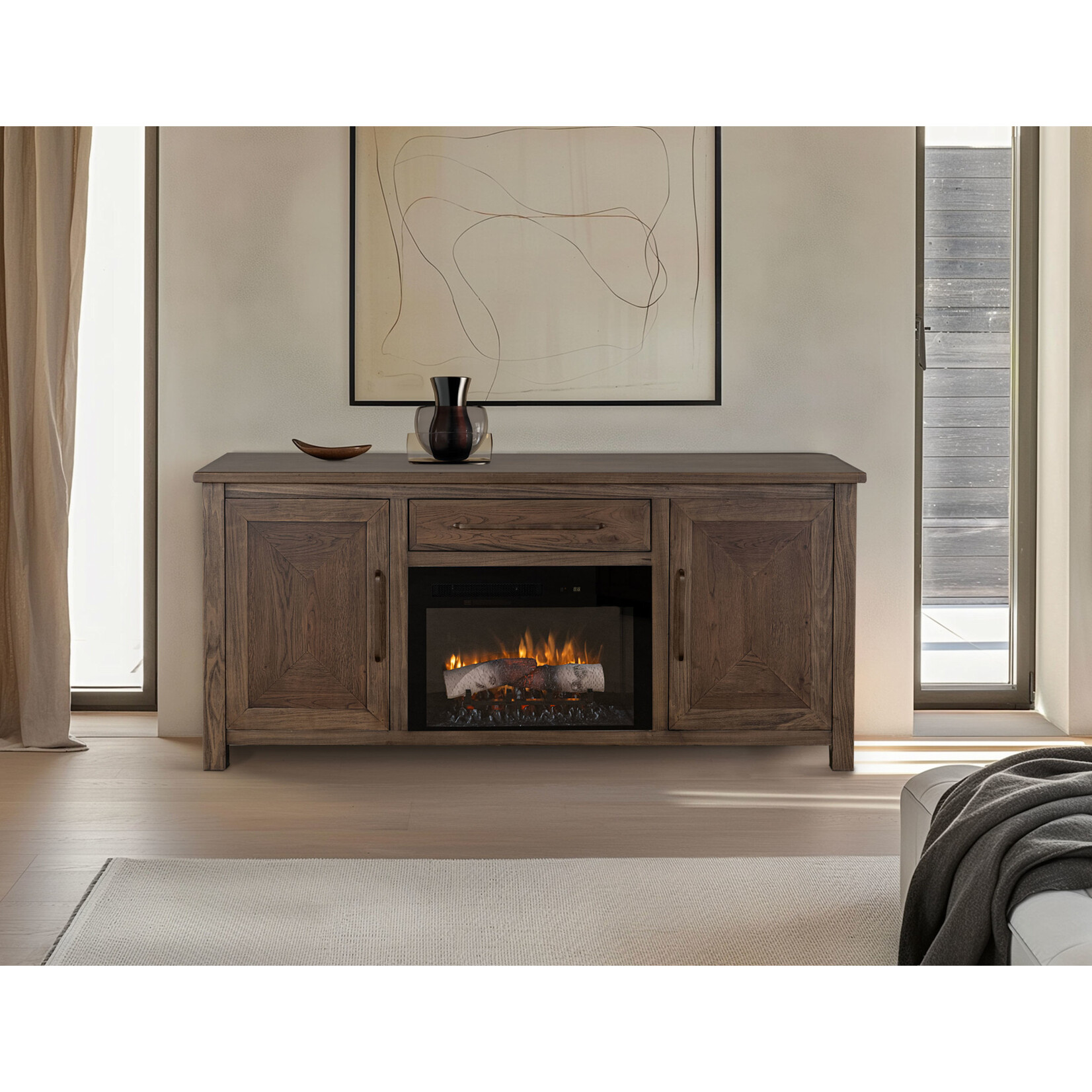 IFD Novus	Fireplace Console