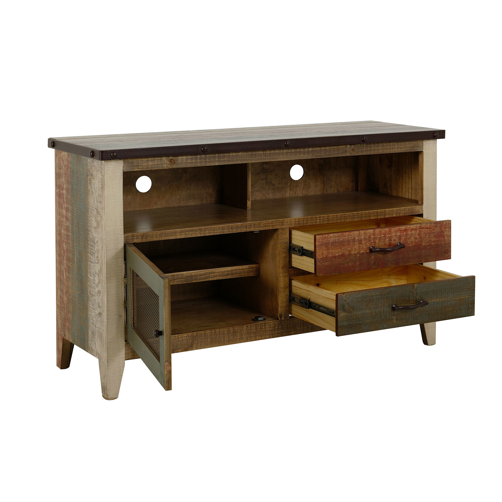 IFD Antique TV Stand 52"