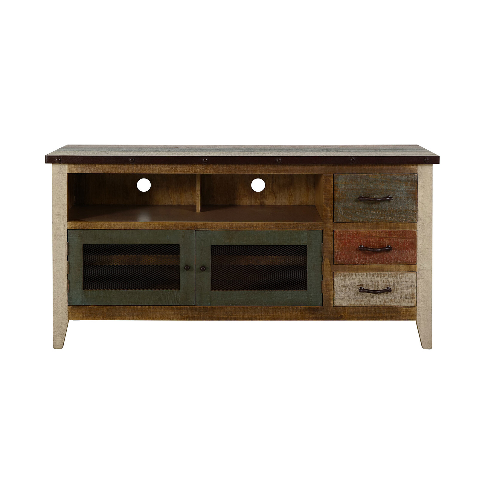 IFD Antique TV Stand 62"