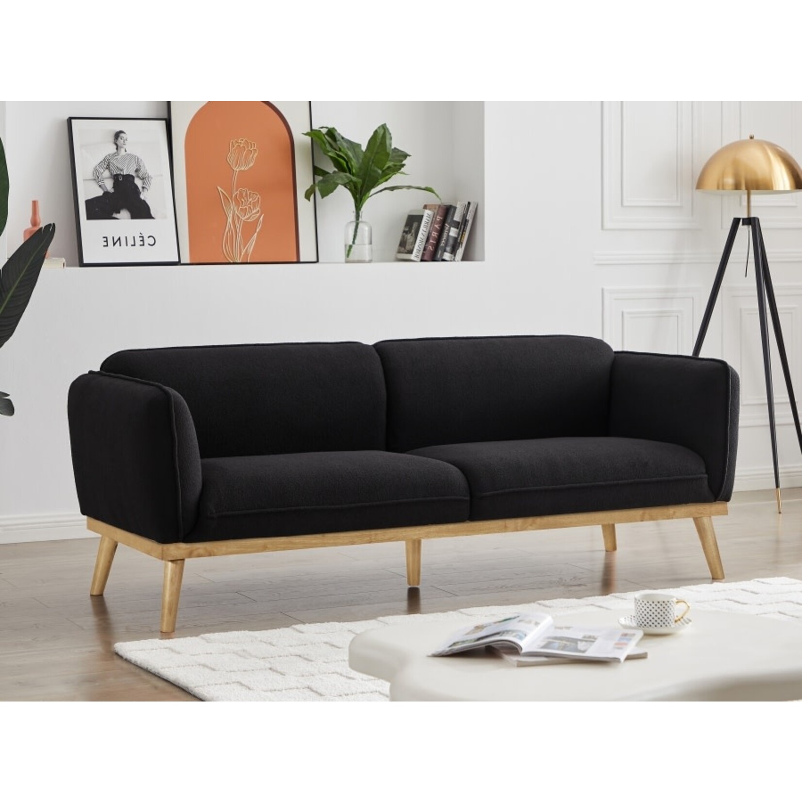 Sofa 159Black-S