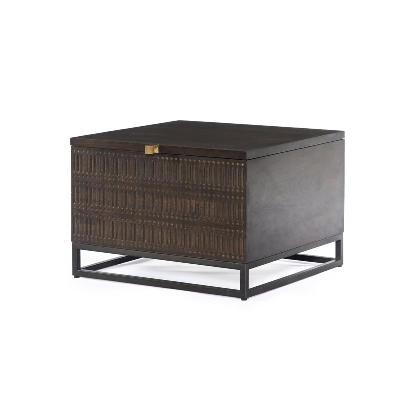Four Hands Kelby Storage Bunching Table Gunmetal