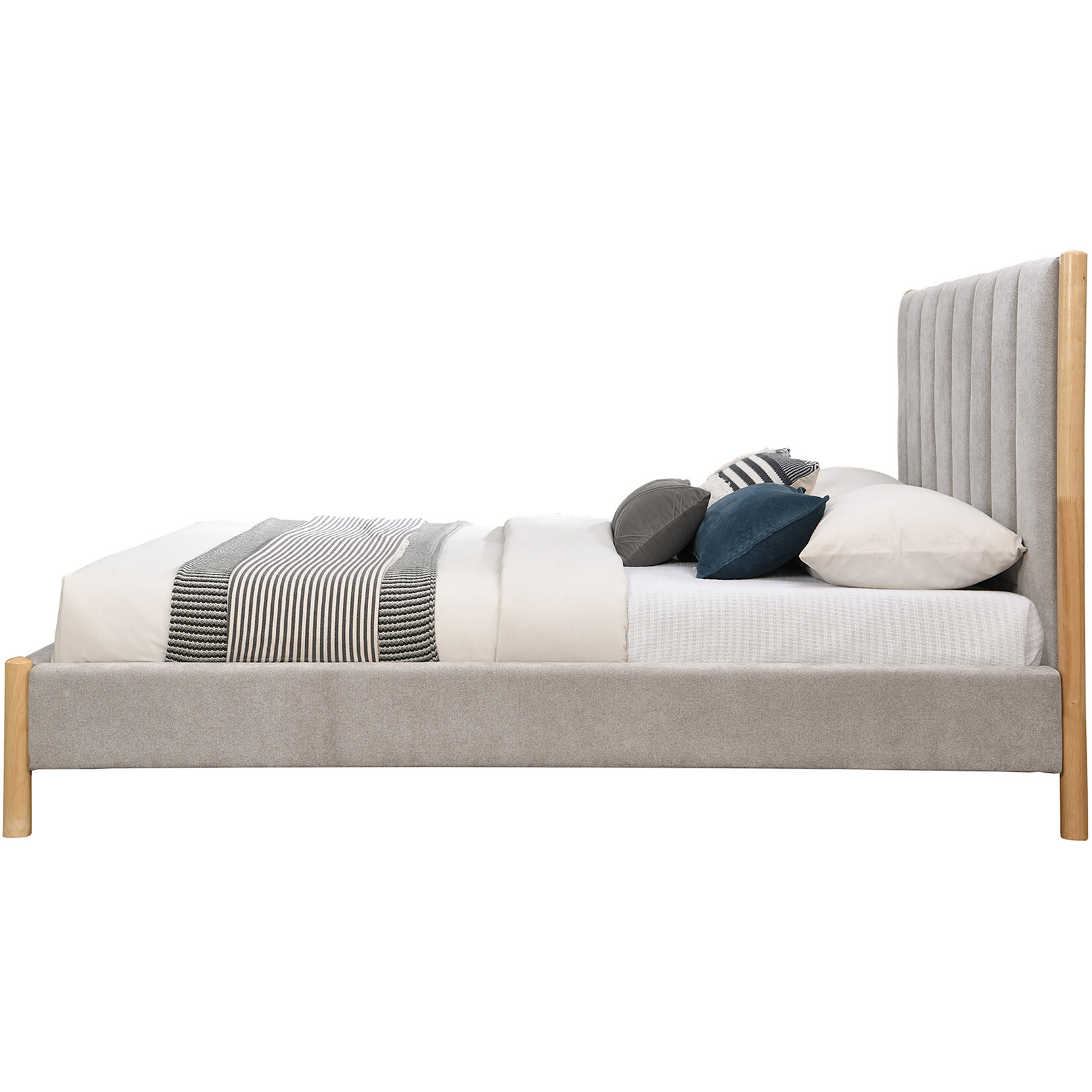 KonaGrey-Q Queen Bed