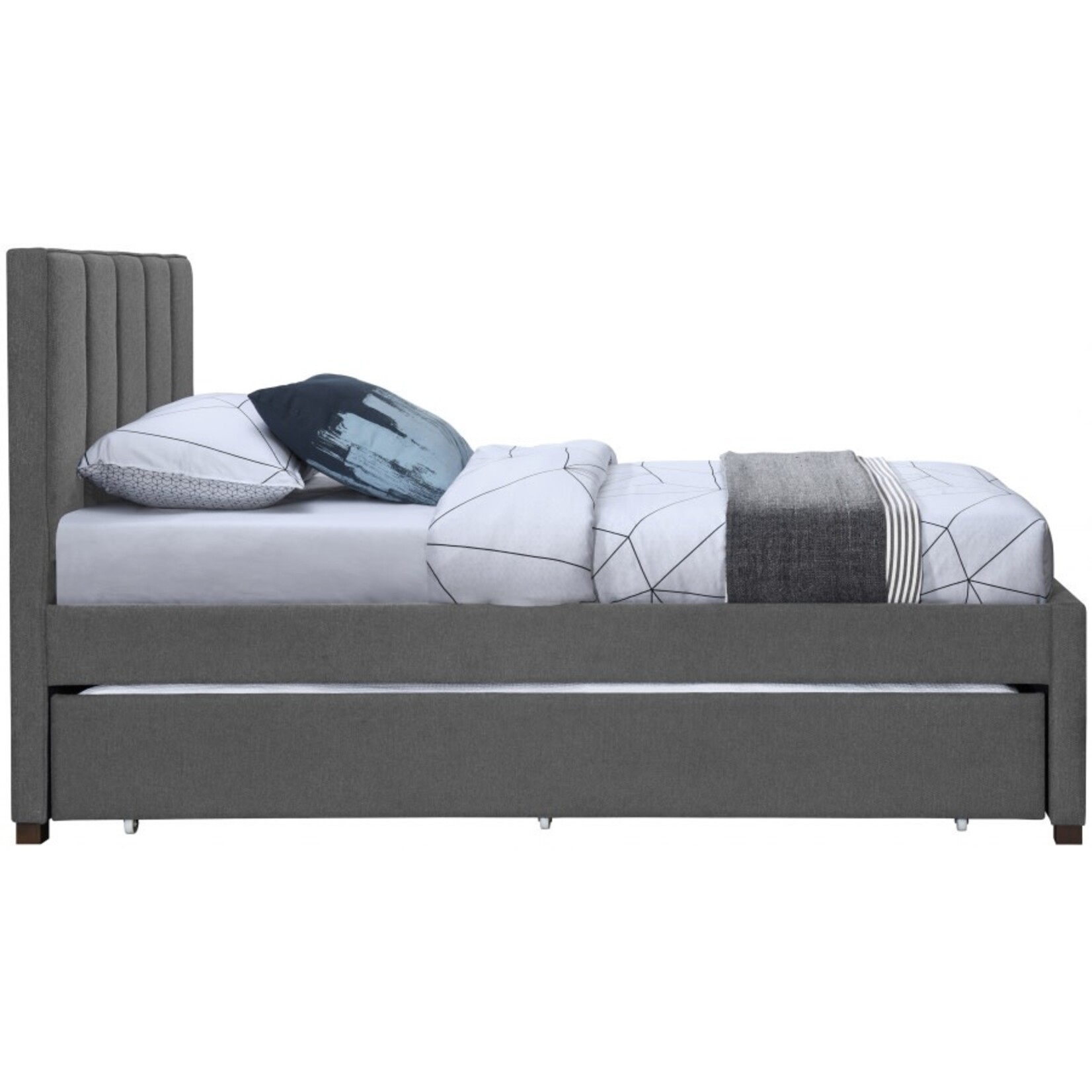 HarperGrey-T Twin Trundle Bed