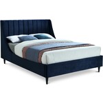 Eva Navy Queen Bed